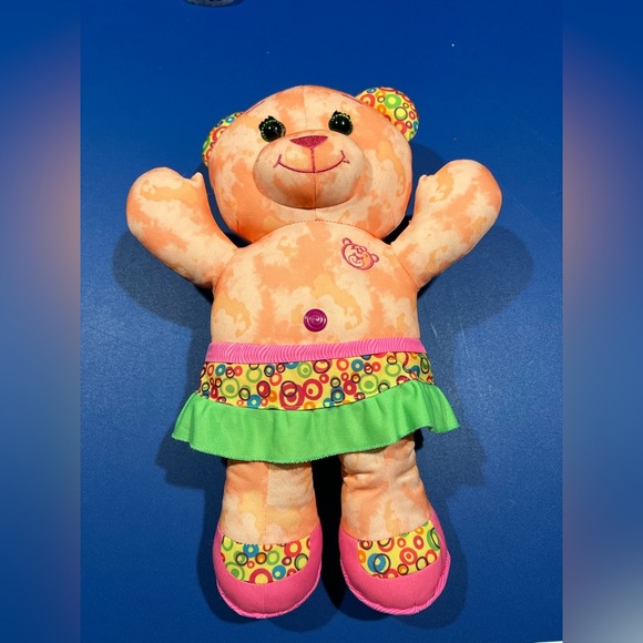 Jakks Pacific Other - 16” Doodle Bear Ballerina Pink Tye-dye